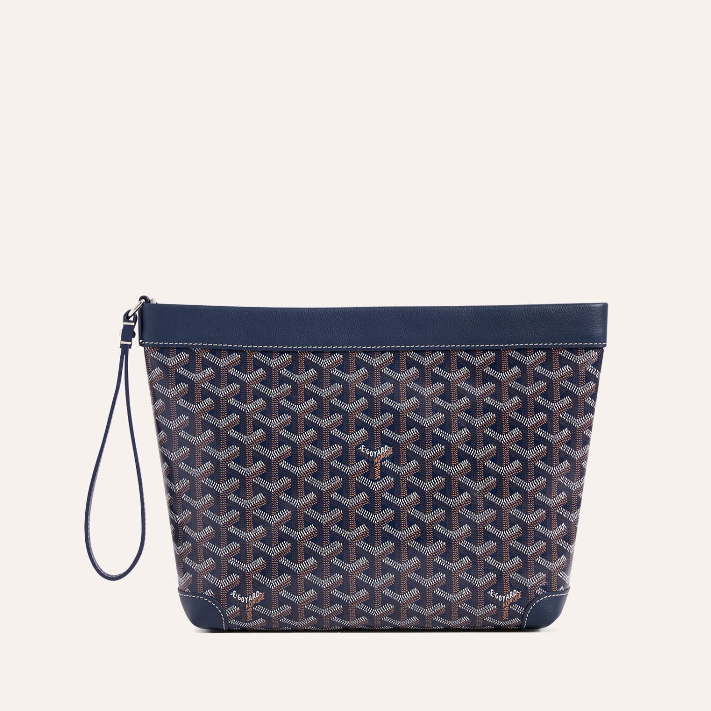 Goyard Conti Pouch Navy Blue - Image 2